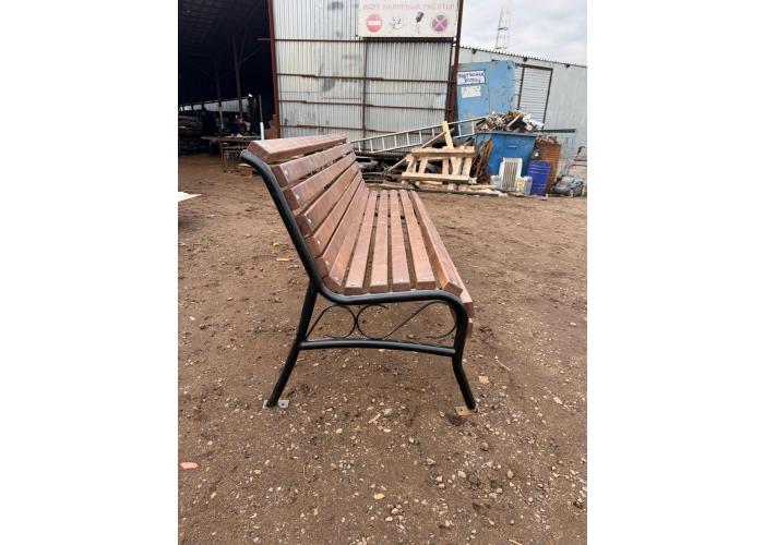 Металлическая скамейка Комфорт