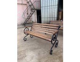 СКАМЕЙКА ФРАНЦУЗСКАЯ ЛОЗА С ПОДЛОКОТНИКОМ