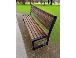 Скамейка металлическая Мегаполис