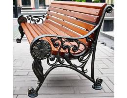 СКАМЕЙКА ЧУГУННАЯ ПАРКОВАЯ КАИР