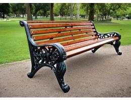Скамейка чугунная Парковая