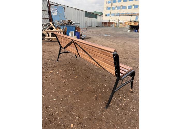 Металлическая скамейка Комфорт